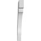 Ekena Millwork 3 1/2-in. W x 28-in. D x 34-in. H Merced Architectural Grade PVC Knee Brace BRCP035X28X34MRC - alternate 4